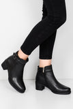 Genuine Leather Black Boots