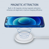 15W Portable Magnetic Wireless Charger For Mobile IPhone12 Pro Max SP