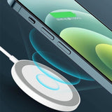 15W Portable Magnetic Wireless Charger For Mobile IPhone12 Pro Max SP