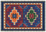 Armenian Alphabet Tapestry Throw on a Rug Design