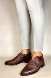 Izabella Burgundy Vintage Loafer