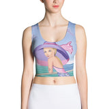 Sharon Tatem Crop Top Palm Beach Collection