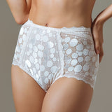 Lauma Pearly Shadow High Waist Polka Dot Brief Panty