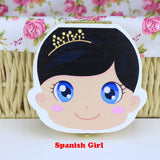 Baby Wood Tooth Box Organizer Spanish English Russian Teeth Storage Collect for Boys Girls Umbilical Save Keepsake Souvenir