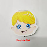 Baby Wood Tooth Box Organizer Spanish English Russian Teeth Storage Collect for Boys Girls Umbilical Save Keepsake Souvenir