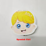 Baby Wood Tooth Box Organizer Spanish English Russian Teeth Storage Collect for Boys Girls Umbilical Save Keepsake Souvenir