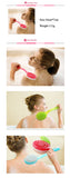 Bath Brush Back Body Bath Shower Sponge Scrubber Brushes With Handle Exfoliating Scrub Skin Massager Exfoliation Bathroom Brush