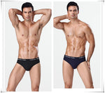 4pcs/Lot Men's Underwear Male Solid Briefs Underpants for Men Brief Bamboo Fiber Panties Mens Bikini Pant Men Sexy Slip Hombre
