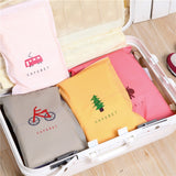 Waterproof Underwear Shoes Storage Bags Travel Vacuum Bags For Clothes Wardrobe Closet Toys Housekeeping Zipper Organizer bag