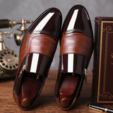Mazefeng Classic Business Men's Dress Shoes Fashion Elegant Formal  Wedding Shoes Men Slip On Office Oxford Shoes For Men Black - ENSEIGNE DENIS