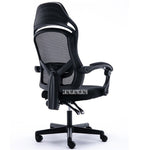 805 Computer Chair Ergonomics Office Chair Seat Back Adjustable Lifting Swivel Chair Mesh Fabric High-Back Chair With Foot Pad - ENSEIGNE DENIS