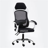 805 Computer Chair Ergonomics Office Chair Seat Back Adjustable Lifting Swivel Chair Mesh Fabric High-Back Chair With Foot Pad - ENSEIGNE DENIS