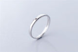 Sole Memory Sweet Romantic Valentine's Day Gift Sun Moon Love Vow 925 Sterling Silver Female Resizable Opening Rings SRI377 - ENSEIGNE DENIS