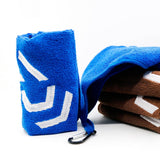 Daiwa Booms Microfiber Bait Towel With Carabiner Clip Thickening Non-stick Absorbent Towel For Hiking Fishing Outdoors Sports