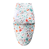 baby sleeping bag newborn envelope cocoon wrap swaddle soft 100% cotton 0-6 months sleep blanket