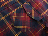 Dioufond Mens Pocket Flannel Plaid Cotton Shirt Long Sleeve Checkered Casual Slim Fit Black Warm Autumn Winter Shirts New