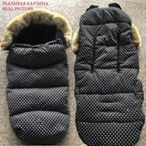 Baby Stroller Sleepsacks Infant wheelchair envelopes Footmuff windshield winter out windproof Fleece Warm Soft Sleeping bag