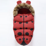 Baby Stroller Sleepsacks Infant wheelchair envelopes Footmuff windshield winter out windproof Fleece Warm Soft Sleeping bag