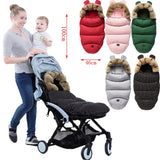 Baby Stroller Sleepsacks Infant wheelchair envelopes Footmuff windshield winter out windproof Fleece Warm Soft Sleeping bag