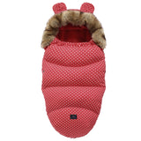 Baby Stroller Sleepsacks Infant wheelchair envelopes Footmuff windshield winter out windproof Fleece Warm Soft Sleeping bag