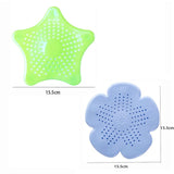 Shower Drain Silicone Kichen Sink Drain Hair Stopper Catcher Filter Bathroom Accessories Bathtub Strainer Sewer Outfall Filter