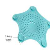 Shower Drain Silicone Kichen Sink Drain Hair Stopper Catcher Filter Bathroom Accessories Bathtub Strainer Sewer Outfall Filter