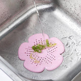 Shower Drain Silicone Kichen Sink Drain Hair Stopper Catcher Filter Bathroom Accessories Bathtub Strainer Sewer Outfall Filter