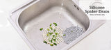 Shower Drain Silicone Kichen Sink Drain Hair Stopper Catcher Filter Bathroom Accessories Bathtub Strainer Sewer Outfall Filter