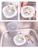 Shower Drain Silicone Kichen Sink Drain Hair Stopper Catcher Filter Bathroom Accessories Bathtub Strainer Sewer Outfall Filter