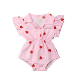 2019 Brand New Toddler Kids Baby Girls Boys Shirt Romper Short Sleeve