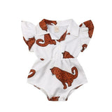 2019 Brand New Toddler Kids Baby Girls Boys Shirt Romper Short Sleeve