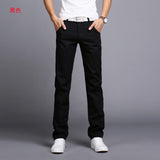 Men pants New Design Casual hombres pantalones Cotton Slim Pant Straight Trousers Fashion Business Pants Men Plus Size 28-38 - ENSEIGNE DENIS