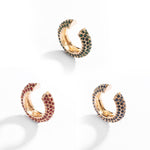 5 Pair/set 2019 Brincos Female Rhinestone Huggie Earrings Set Amazing Price Gold Small Stud Earring for Women Fashion Jewelry - ENSEIGNE DENIS