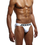 Brand Sexy Mens Underwear Jockstraps Cotton Sexy Jocks Bikini G-strings Men thong cuecas Male panties Briefs Gay underwear Penis