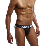 Brand Sexy Mens Underwear Jockstraps Cotton Sexy Jocks Bikini G-strings Men thong cuecas Male panties Briefs Gay underwear Penis