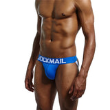 Brand Sexy Mens Underwear Jockstraps Cotton Sexy Jocks Bikini G-strings Men thong cuecas Male panties Briefs Gay underwear Penis