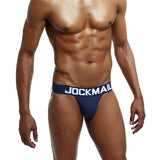 Brand Sexy Mens Underwear Jockstraps Cotton Sexy Jocks Bikini G-strings Men thong cuecas Male panties Briefs Gay underwear Penis