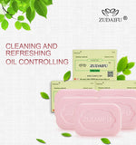 1 piece Zudaifu Sulfur sulphur Soap skin repair clearance Acne Psoriasis Seborrhea Eczema Anti Fungus Bath whitening shampoo