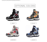 BONA New Popular Style Children Boots Hook & Loop Boys Winter Shoes Round Toe Girls Ankle Boots Comfortable Fast Free Shipping