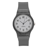 2019 New Lovers Men Women Watches Fashion Transparent Candy Color Plastic Band Casual Quartz Watches Female Male Wristwatches - ENSEIGNE DENIS