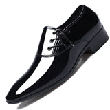 Mazefeng 2019 Men Dress Shoes Men Formal Shoes Leather Luxury Fashion Groom Wedding Shoes Men Oxford Shoes Dress Plus Size 38-48 - ENSEIGNE DENIS