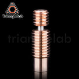 trianglelab Bi-Metal Heatbreak Bimetal Heat break for E3D V6 HOTEND heater block for Prusa i3 MK3 Break 1.75MM Filament Smooth - ENSEIGNE DENIS
