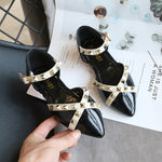 2020 spring summer new Korean girls sandals children rivets flat shoes fashion princess shoes wild Baotou - ENSEIGNE DENIS