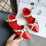 2020 spring summer new Korean girls sandals children rivets flat shoes fashion princess shoes wild Baotou - ENSEIGNE DENIS