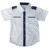 Summer 2020 New Baby Shirt Boy Menino Camisa Boys Shirts Short Sleeve Classic Casual Shirt Kids Clothing Lapel Kids Clothing - ENSEIGNE DENIS