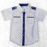 Summer 2020 New Baby Shirt Boy Menino Camisa Boys Shirts Short Sleeve Classic Casual Shirt Kids Clothing Lapel Kids Clothing - ENSEIGNE DENIS