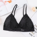 Women Lace Bra Sets Seamless Underwear Backless Vest Sexy Panties Padded Bralette Lingerie Ultrathin Briefs Female Intimates #F - ENSEIGNE DENIS