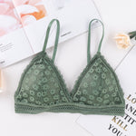 Women Lace Bra Sets Seamless Underwear Backless Vest Sexy Panties Padded Bralette Lingerie Ultrathin Briefs Female Intimates #F - ENSEIGNE DENIS