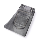 AIRGRACIAS Brand Jeans Retro Nostalgia Straight Denim Jeans Men Plus Size 28-40 Casual Men Long trousers - ENSEIGNE DENIS