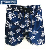 2020 Brand Brevile pullquin Beach Board Shorts Men Turtles Swimwear Flamingo Penguin Pineapple Man Boardshorts Quick Dry M-XXXL - ENSEIGNE DENIS